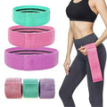 Resistance Loop Bands Custom Logo Gym Accessories Exercise Booty Bands Hip Fabric Bag Customized Packing