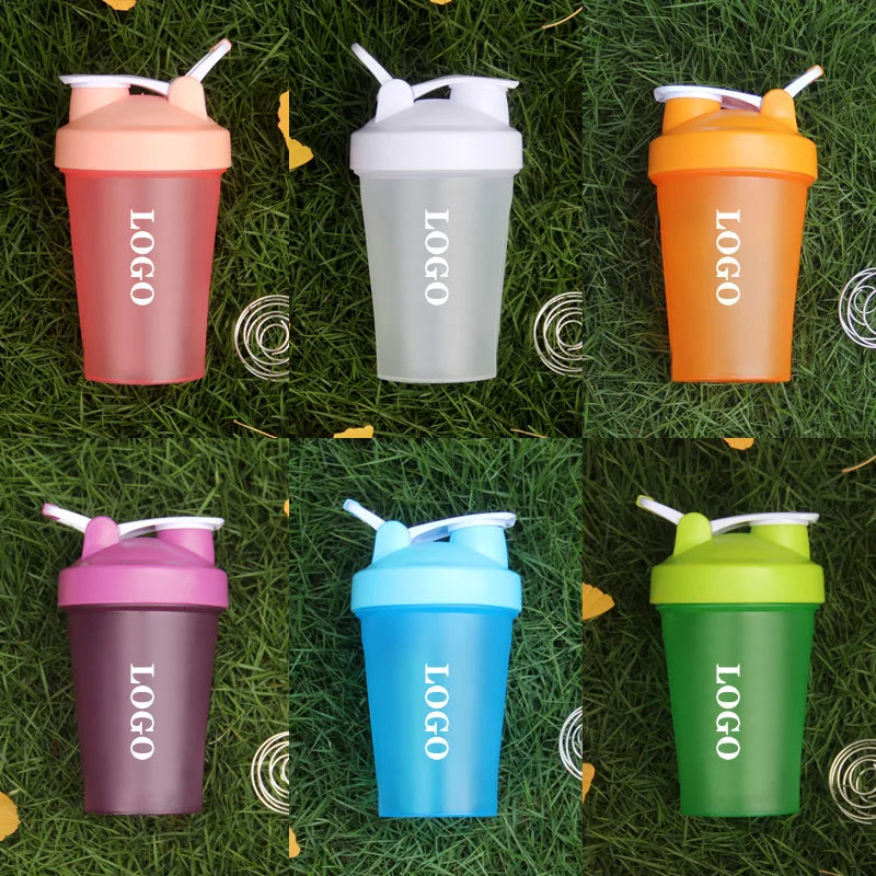 Factory Custom Logo 400ml 600ml 1000ml Large Fitness Plastic Black Shaker Protein Cup Gym Blender Shaker Bottle for Sports Water