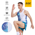 Custom Fit Seamless Sporty Marathon Singlet Lightweight 100% Polyester Running Tank Top Breathable Quick Dry Sublimation Vest