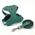 Pet Training Set | Mesh Airflow Dog Harness + Anti-Pull Leash Kit - Reflective No-Chafe Vest for Medium/Large Breeds