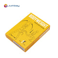 Wholesale New Custom Printed Eco-Friendly Plastic Physical Training Poker Cards Cheap Exercise Sport Yoga Playing Fitness Family