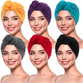 Women's Ethnic Style African Turban Flower Knot Pre-Tied Bonnet Beanie Cap Made of Polyester