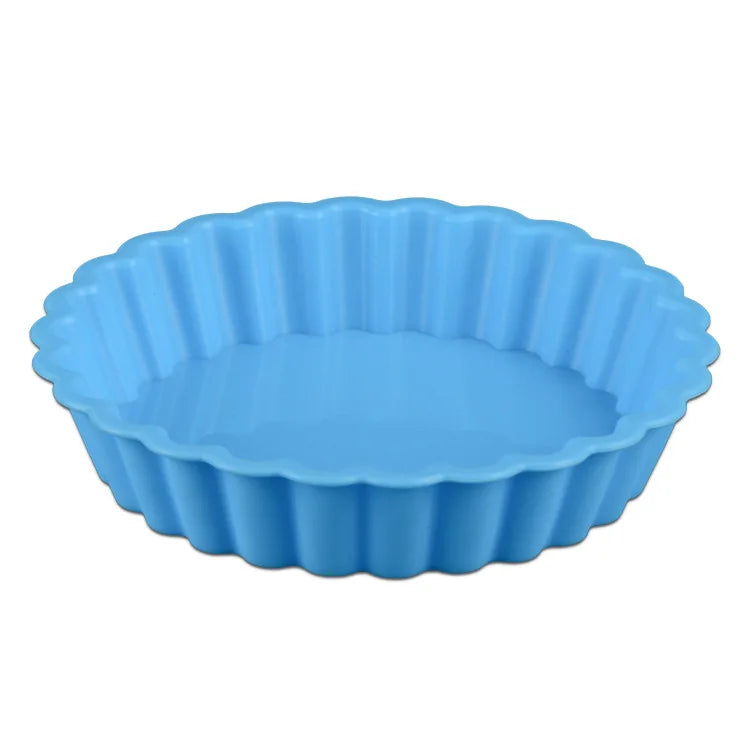 Baking Pan 10.8cm Non-Stick Eco-Friendly Food-Grade Silicone Mini Cake Molds Round Muffin Pans Dishwasher Safe