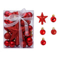 Christmas Ball Ornaments 30PCS Shatterproof Christmas Tree Ornaments Plastic Ball Decorations with String Perfect Hanging Ball