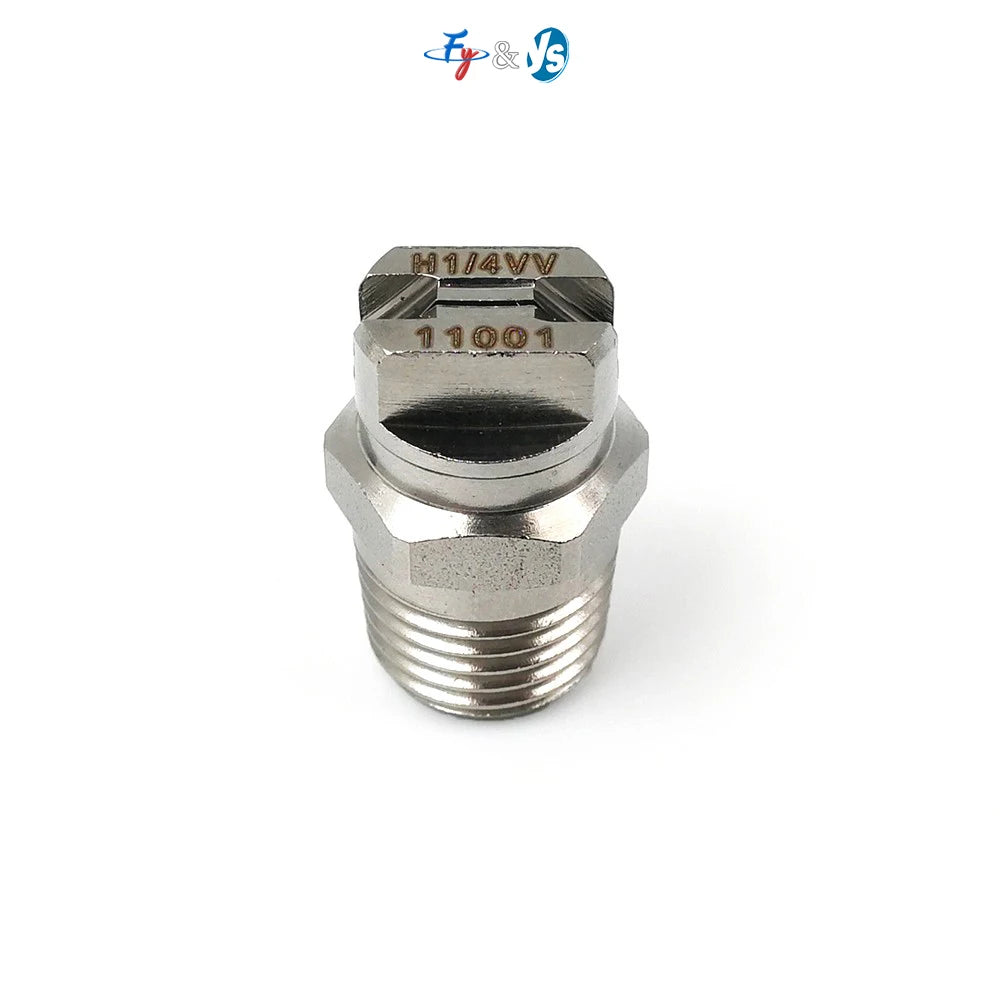 YS 1/4"  1/8'' Hvv Jet Flat Spray Nozzle Industrial Flat Fan Jet Spray Nozzle Jet Flat Fan Spray Nozzle HVV Washing Nozzle