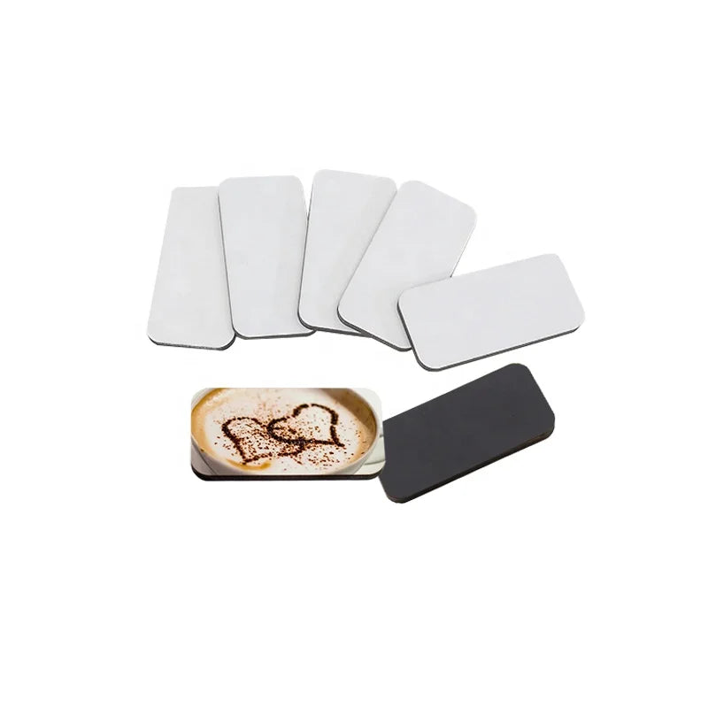 Promotional Gift Customized Logo Printable Refrigerator Sticker Magnets Sublimation Blank Fridge Magnet