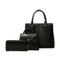 New Luxury Handbag   Shoulder Bag 3 Pieces Set  PU Women's Bag Fashion Women Shoulder