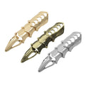 Factory Hot Sale Punk Gothic Rings Flectional Joint Rings Golden Knuckle Taloned Claws Armor Alloy Finger Rings Gift