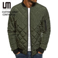 Liu Ming Fashion Winter Mens Casual New Outwear Warm Coat Cotton Padded Jackets