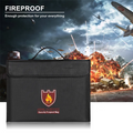 OEM Heavy Duty Fireproof Laptop Bag Safe Waterproof and Fire Resistant Document Carrier