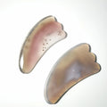 2026 Hot Selling Customized Claw Shape Gua Sha Tools Natural Grey Agate Guasha with Noise Free Design Souvenirs Gift
