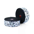 2024 Road Bike Handlebar Tape Anti-slip PU+EVA Material Shock-absorbing Lightweight Sweat Absorbing with Crystal Stoppers