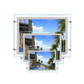 Hanging Advertising Led Light Box Oem A3 A4 Real Estate Window Led Display Crystal Slim Light Box
