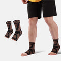 3023#Copper Infused Compression Ankle Brace Ankle Sleeve for Men Women