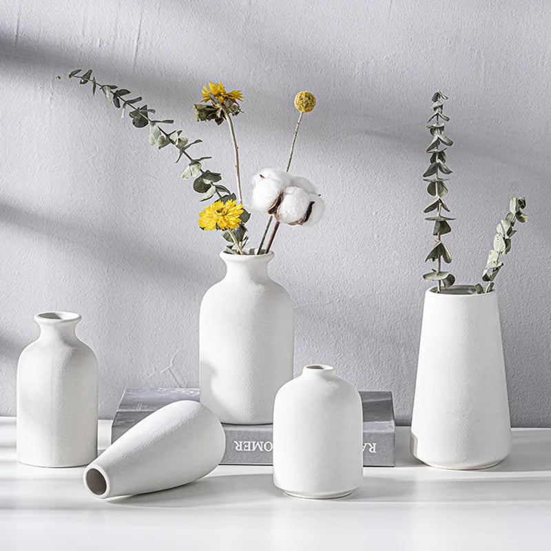 Simple Ceramic Vase Dining Table Decorations Wedding Decorations Nordic Home Living Room Decorations Vases