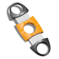 CIGARLOONG Luxury Foldable Portable Double Edge Cigar Cutter with Sharp Stainless Steel Custom Logo Option