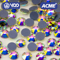 VDD 055 Crystal AB ACME SS4-SS30 Top Quality Hot-Fix Glass Rhinestones Crystal Flatback Stones for Garment Wedding Dress
