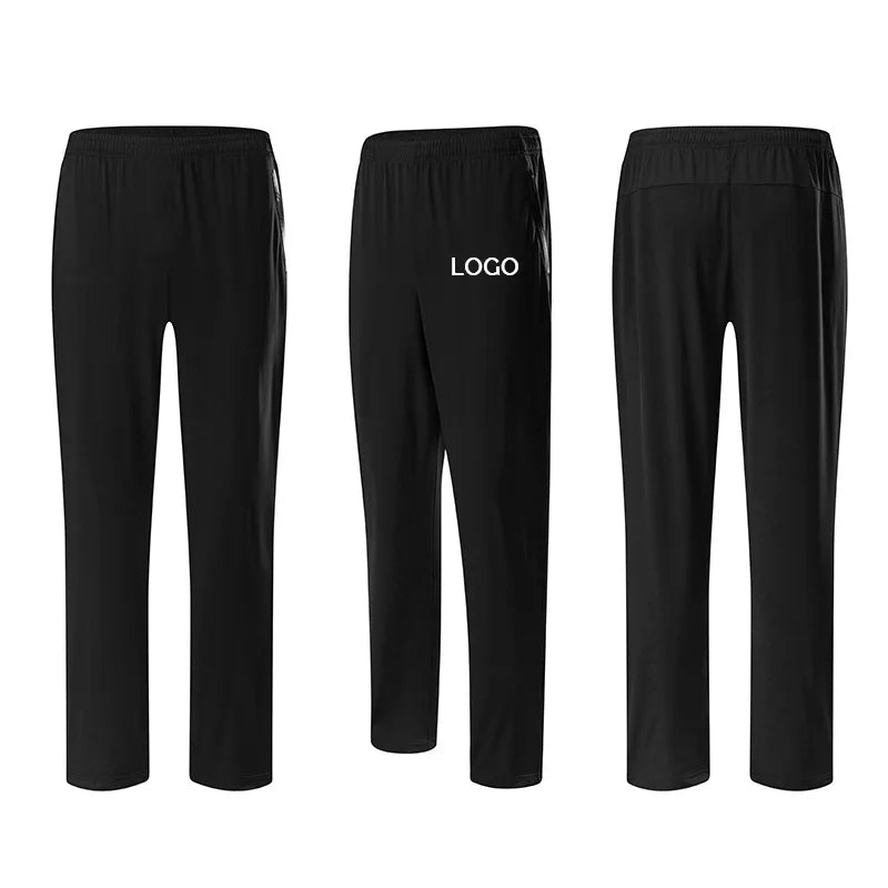 Wholesale Men Sport Pants Gym Fitness Sport Running Jogger Loose Casual Men's Trousers Chinese Track  Pants for Men