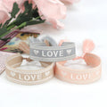 Custom Adjustable Braided Bracelet love Woven Friendship Bracelets Bangle Women