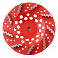 Eco Friendly Products Wholesale 7 Inch Double Z Shaped Diamond Grinding Wheel