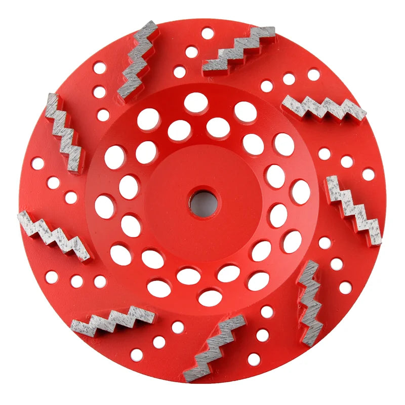 Eco Friendly Products Wholesale 7 Inch Double Z Shaped Diamond Grinding Wheel