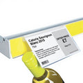 HOOKEI WOB2/2 Square Aluminium Shelf Dangler with White Trim From Free Dangler Template
