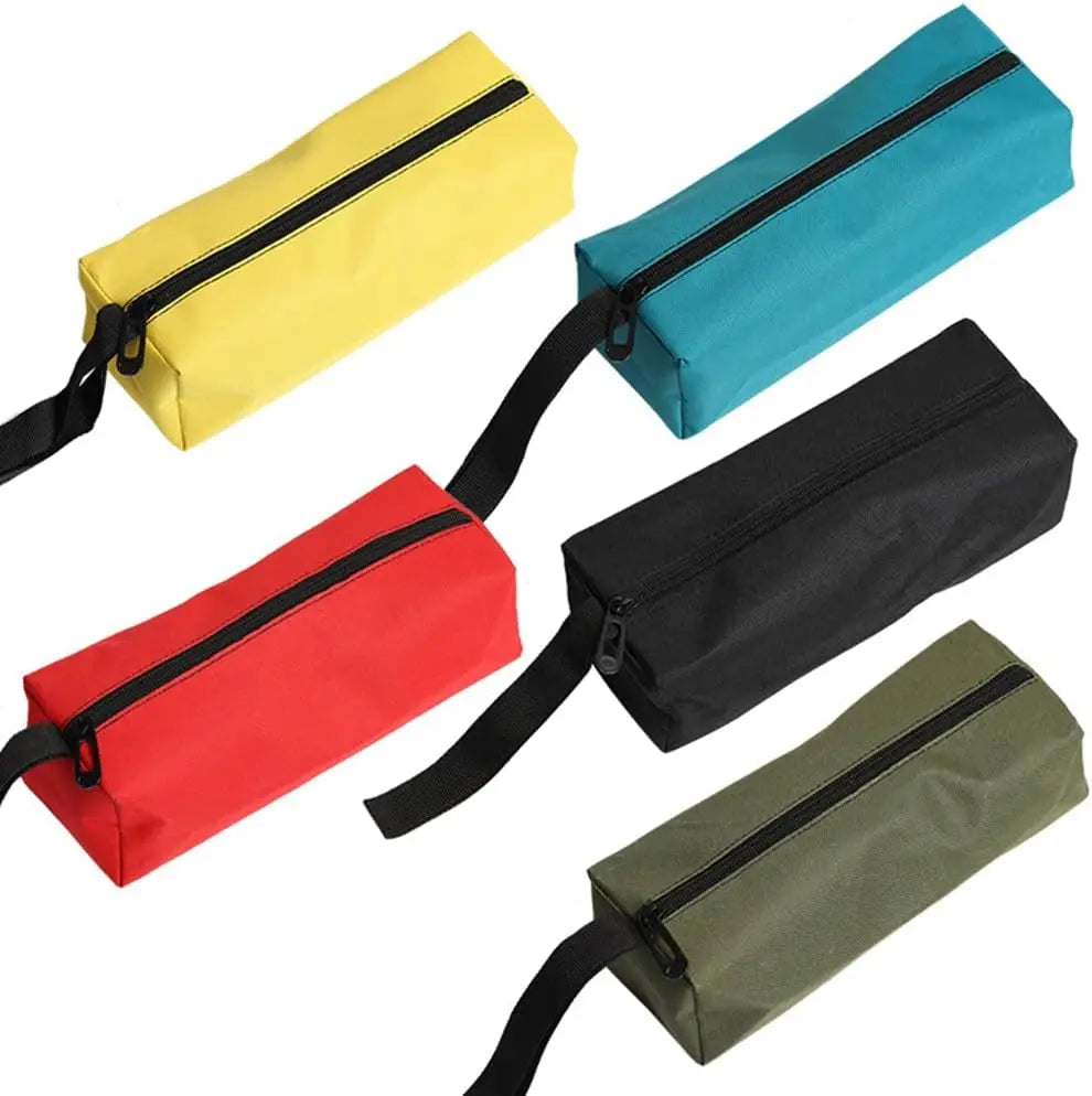 Versatile Tool Organizer Case Bags Heavy Duty Waterproof 600D Oxford Hand Tool Zipper Pouches