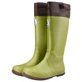 GUYISA High - Top Green New Dynamic Waterproof PVC Material Rain Boots