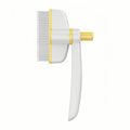 Dog Hair Comb Rotation Design Pet Grommer Comb with Release Button Dematting Comb