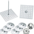 Hotop Perforated Insulation Pins and Insulation Fastener With Locking Washers