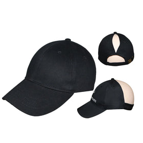 High Ponytail Sport Cap for Women Popular Design With Fruit Printed Pattern Curved Brim Embroidery Hole for Ponytail