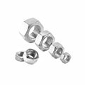 Silvery DIN934 Hexagon Nut M16 Plain Hexagonal Nut 304 Stainless Steel Hex Nut