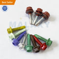 Painted Hex Head Zinc-plated Self Drilling Screw Factory