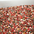 Diy Souvenir Factory Gemstone Healing Rose Quartz Chip Tumbled Stone