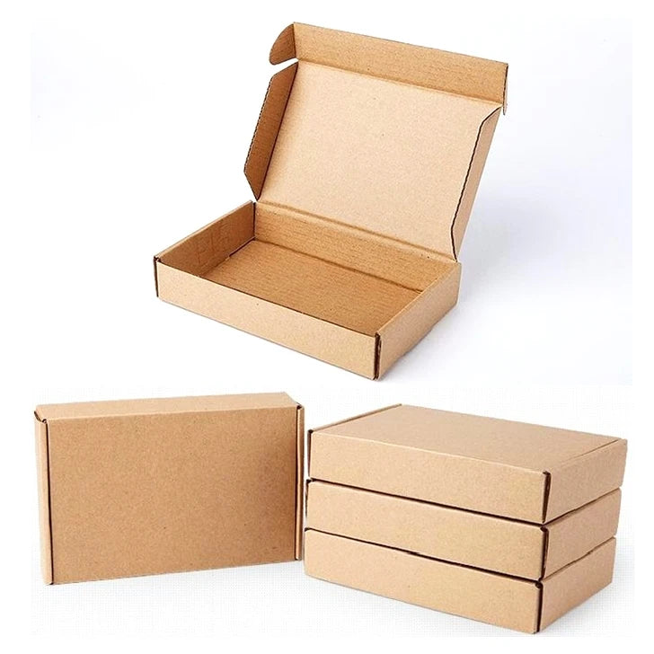 Factory Price T5 Kraft Paper Gift Box Mail Express Shopping Package Cardboard Boxes Party Gift Ideas Box