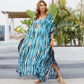 Female Quick Dry Tie Die Boheme Loose Kimono Ladies Bikini Plus Size Dress Women Clothing