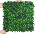 UV-Protected Artificial Boxwood Panels Leaf-Shaped Grass Wall Backdrop for Indoor & Outdoor Garden Decor-for Easter Back School
