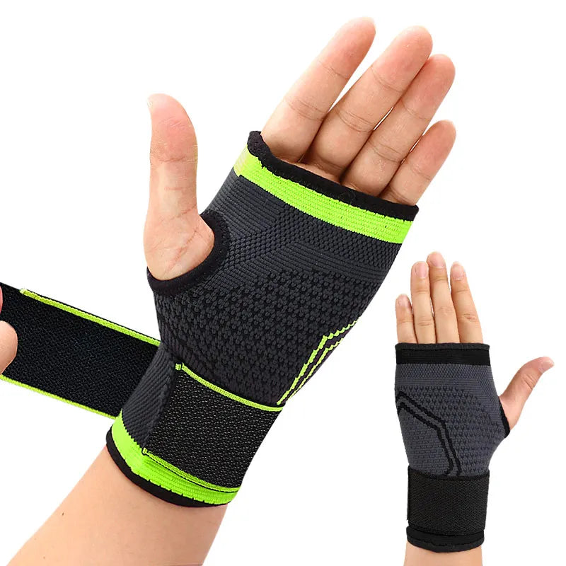 Wrist Support Brace Adjustable Wrist Brace  Breathable Wrist Hand Brace With Compression Belt