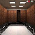 European Standard Phenolic Wooden Gym Lockers Compact Laminate Ski Locker with Bench for Club