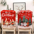 YQ-142 Modern Design Felt Reusable Christmas Chair Back Decoration Covers for Home Party Supplies