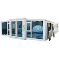 2 Story 40ft Foot Hurricane Proof Light Steel Foldable Houses Expandable Pre Fabricated 4 Bedroom Container House