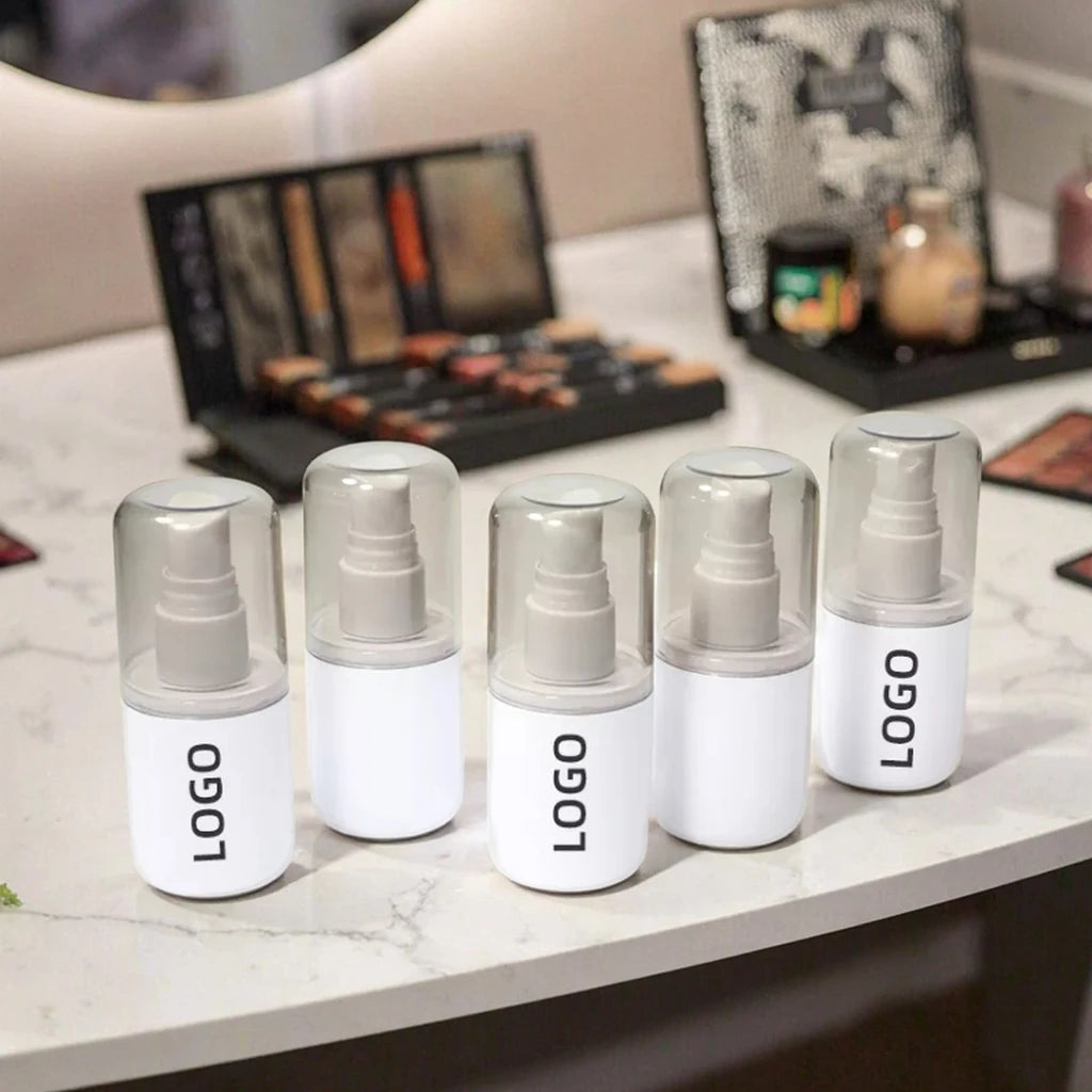 Custom Best Vegan Cruelty-Free Mineral Oil Control Shimmer Matte Makeup Setting Spray Waterproof Long Lasting Private Liquid