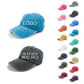 Custom Embroidery Logo Dad Hats Sports Caps for Man Distressed Baseball Caps