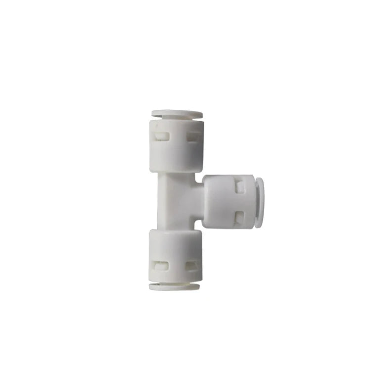 Water Purifier Plastic Accessories Connect Tee Plug Quick Connector