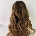 High Grade Brazilian Hair Virgin Hair Body Wave Highlight Color 13x6 Lace Front Wig