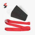 Extra High Density EPP Foam Calf Stretcher Slant Wedge Board  and Fabric Stretch Band Bundle Set