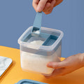 European Kitchen Storage Spice Container Square Multi-Use PP Plastic Seasoning Box for Home Kitchen