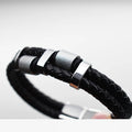 BMZ 2026 2 Layers Braided Cow Leather Bracelet Unisex