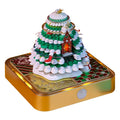 3D Christmas Tree House Calendar Memo Pad Luxury Calendar Paper Carving Desktop Sculpture Daily Tear Off Magical Calendar