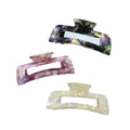 Delicate High Sense Fashion All Hair Shark Clip Hair Accessories Large Grab Clip for Girls with Broken Hair Acetate Material